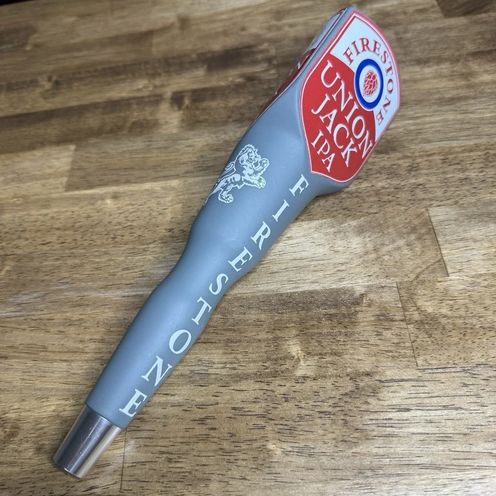 Firestone Walker Union Jack IPA Tap Handle Gray Beer Keg Handle Bar Decor
